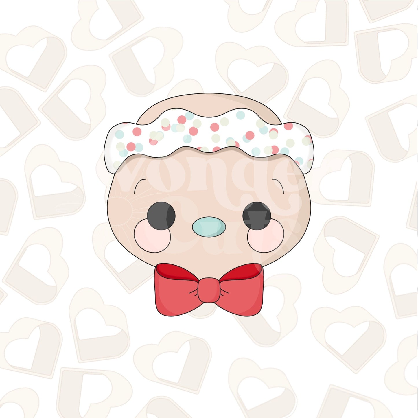 2023 Boy Gingy Head Cookie Cutter