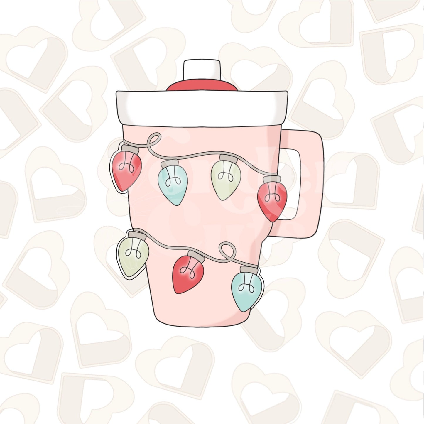 Light Tumbler Cookie Cutter