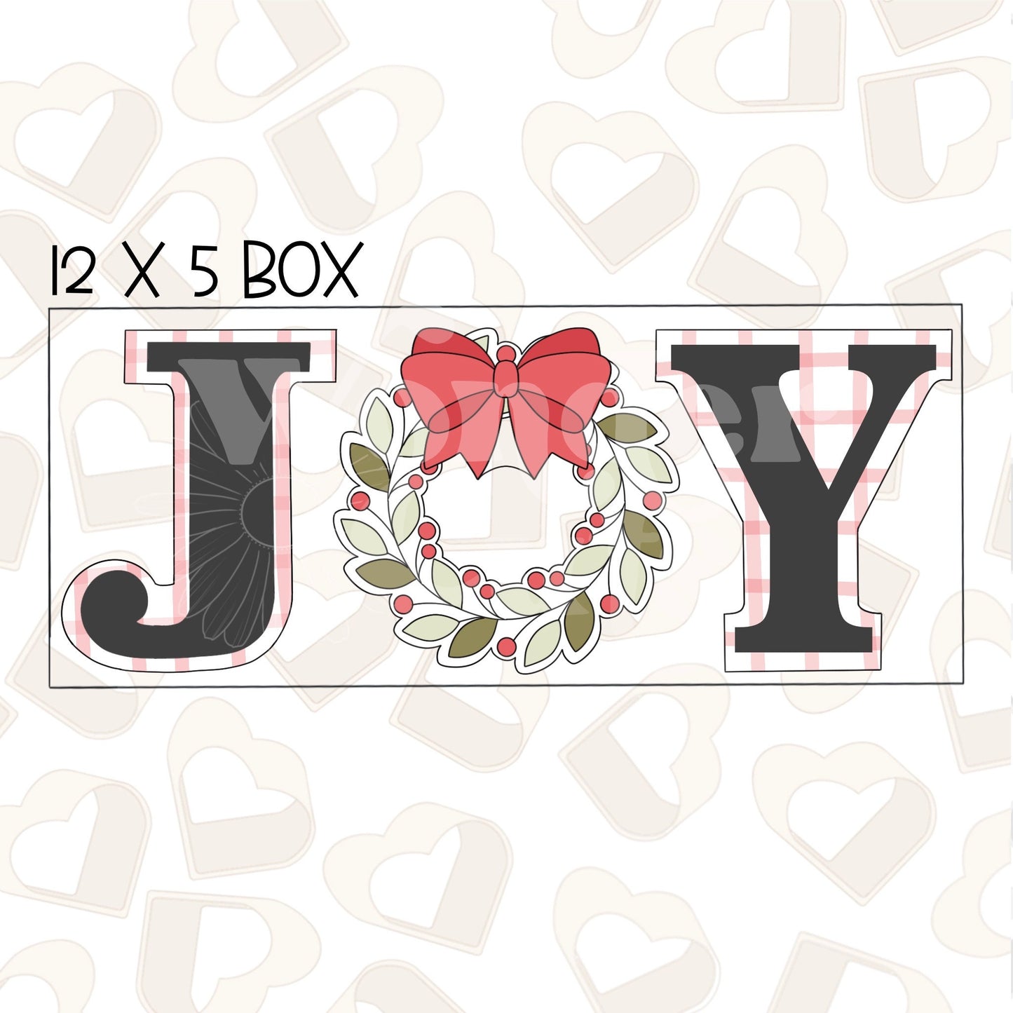 JOY Set of 3 Cookie Cutter