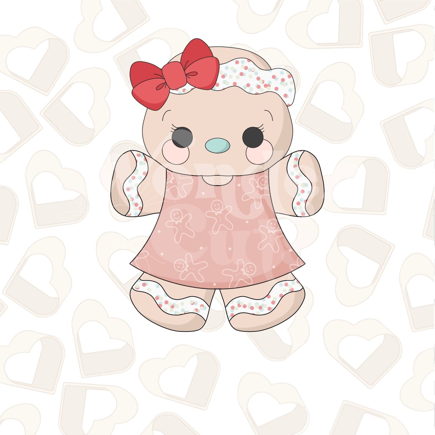 Girl Gingy Cookie Cutter