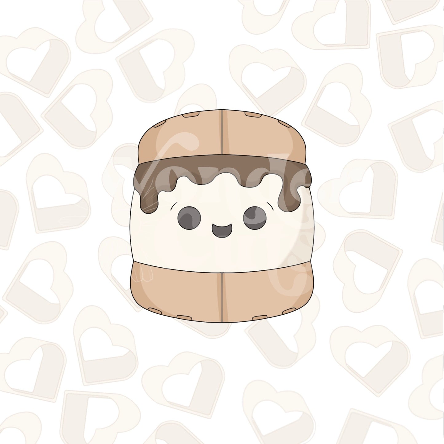 S'mores Squishy Cookie Cutter