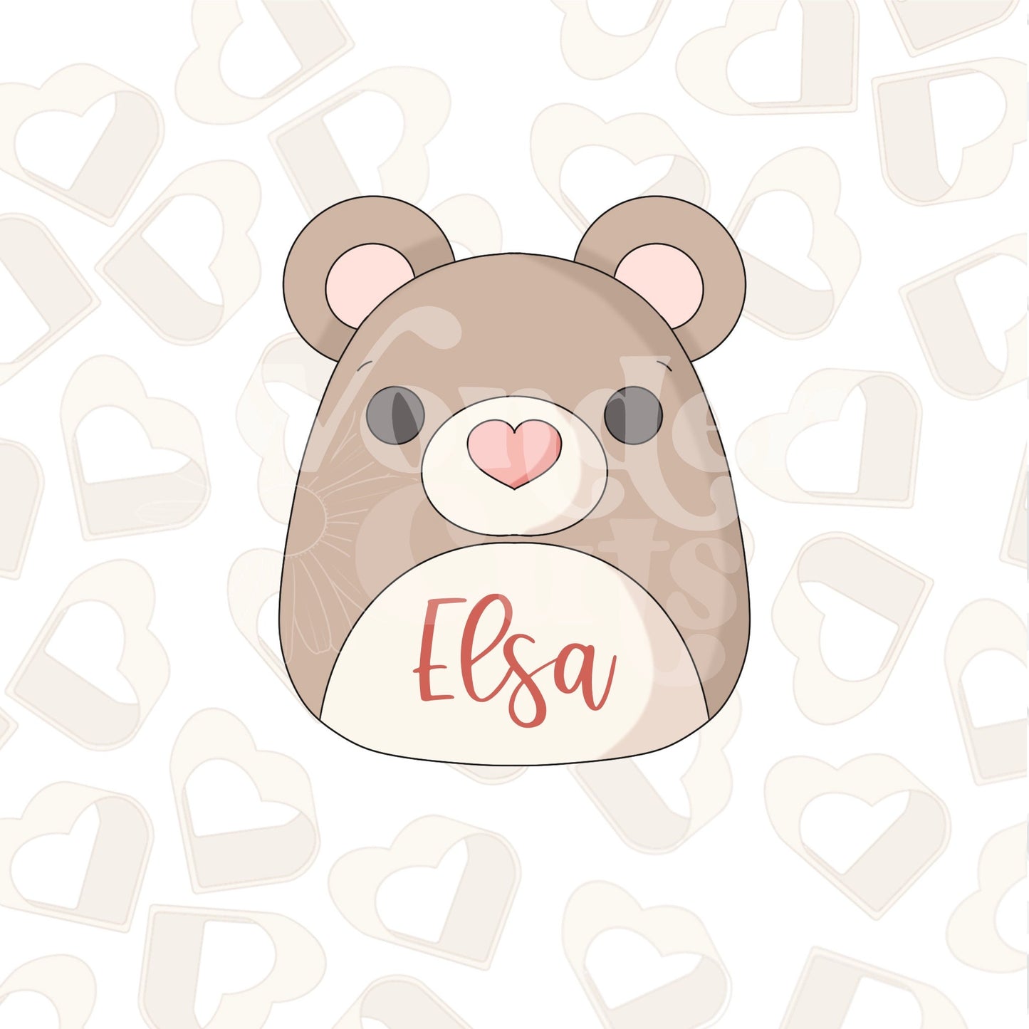 Bear Squishy Cookie Cutter