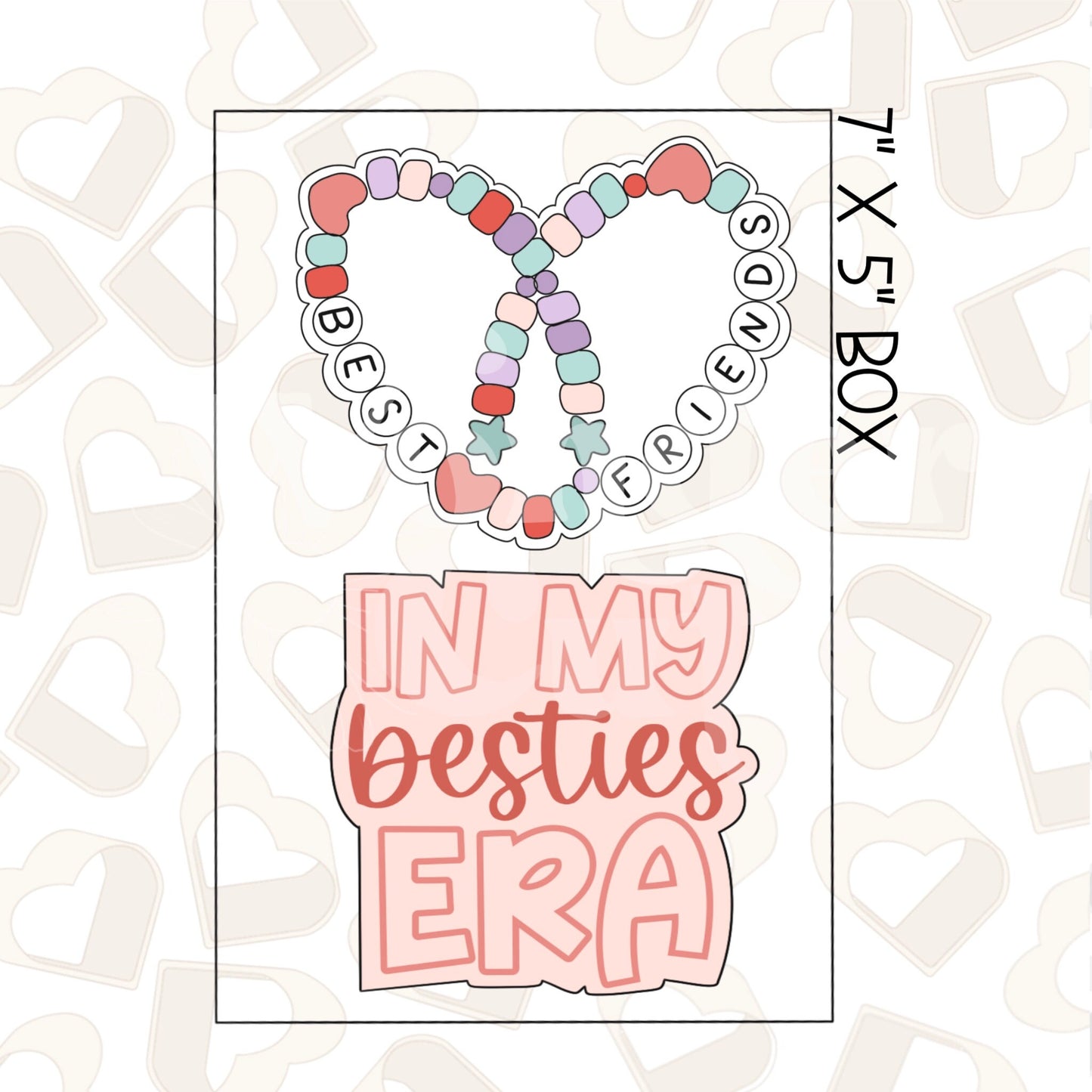 Best Friends Set of 2 Cookie Cutter