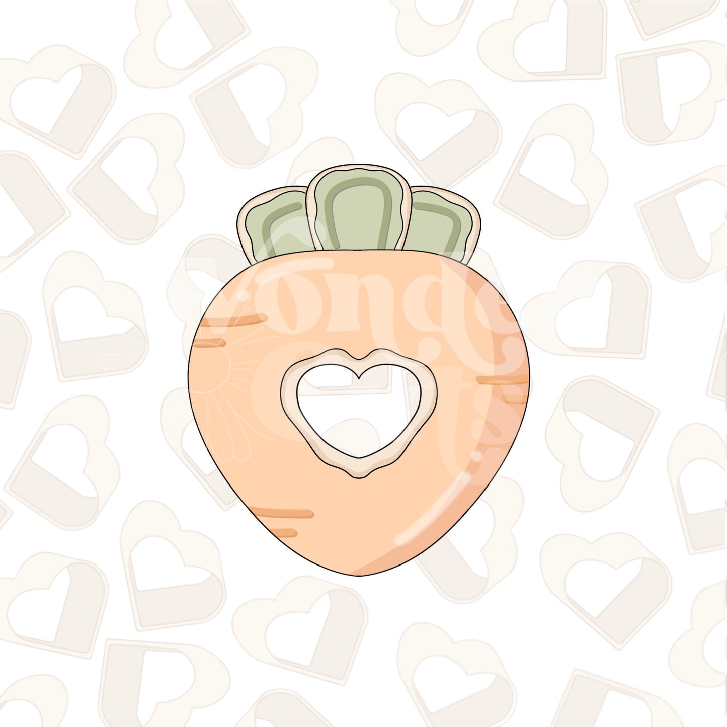 Carrot Donut Cookie Cutter
