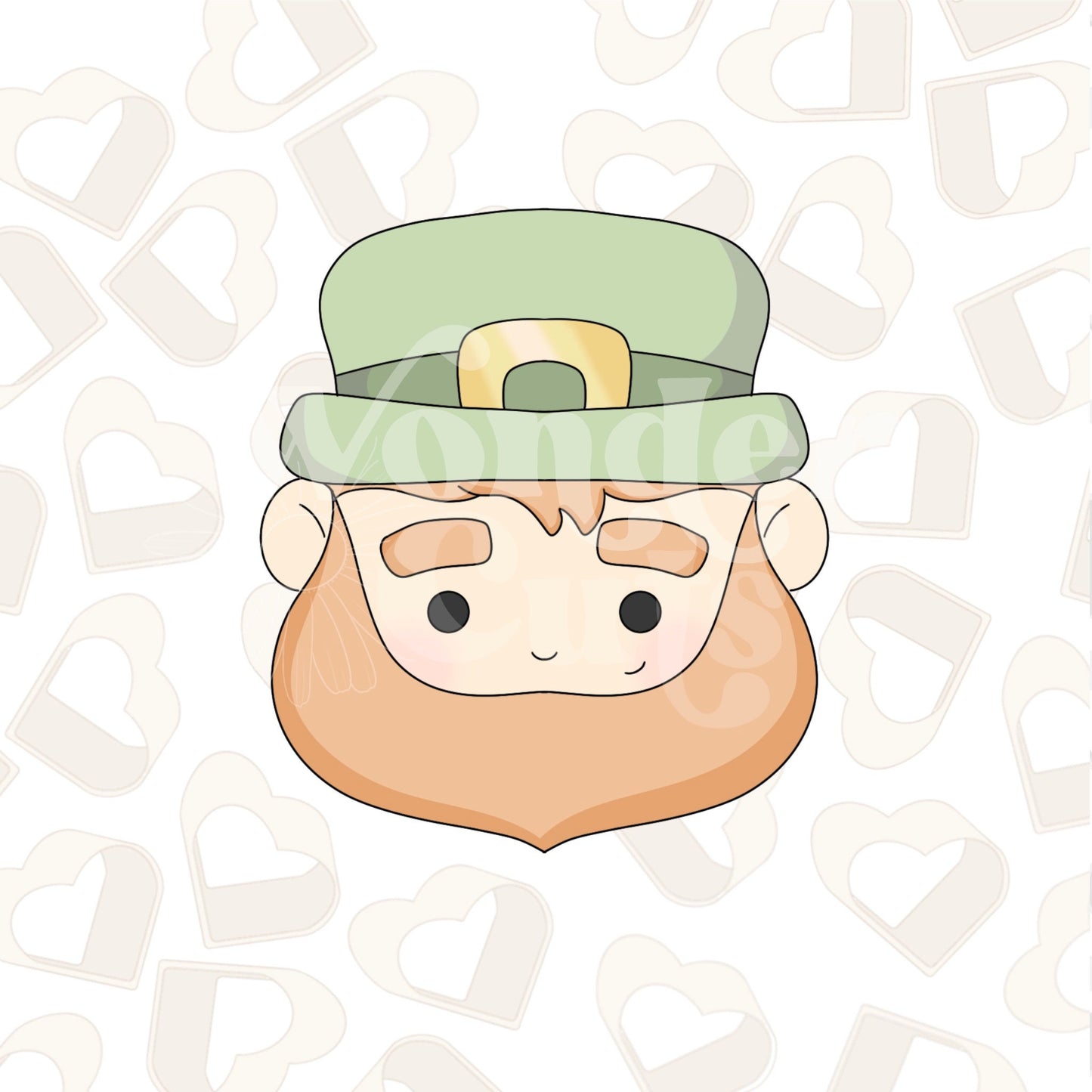 2024 Leprechaun Cookie Cutter