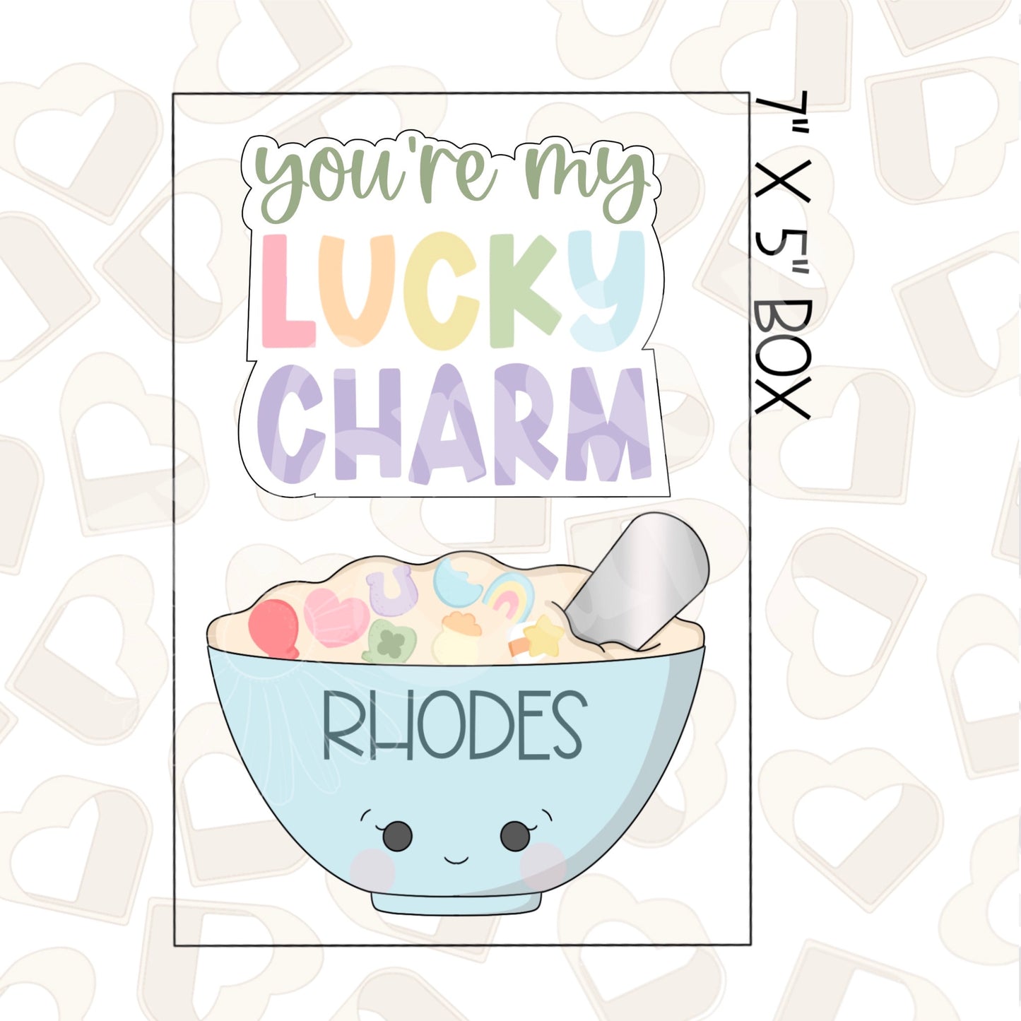 You're My Lucky Charm Set of 2 Cookie Cutter