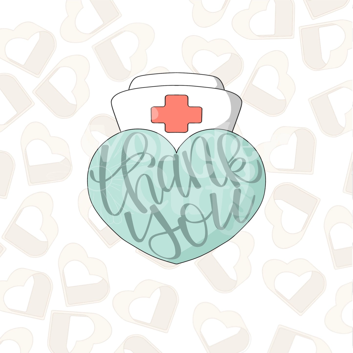 Nurse Heart Cookie Cutter