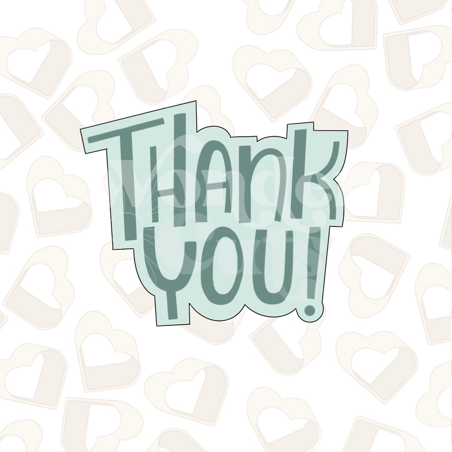 Thank You 1 Cookie Cutter