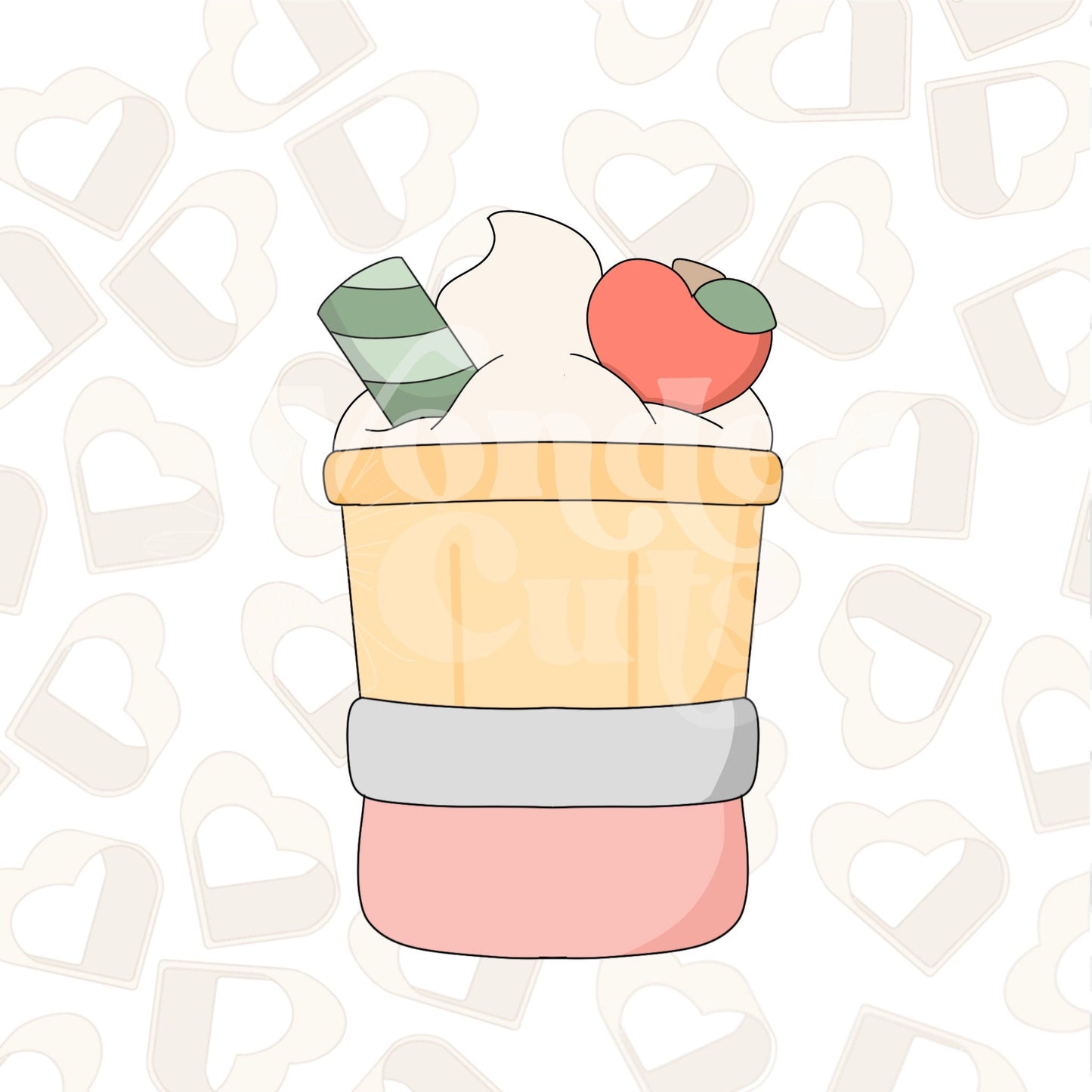 Pencil Latte Cookie Cutter
