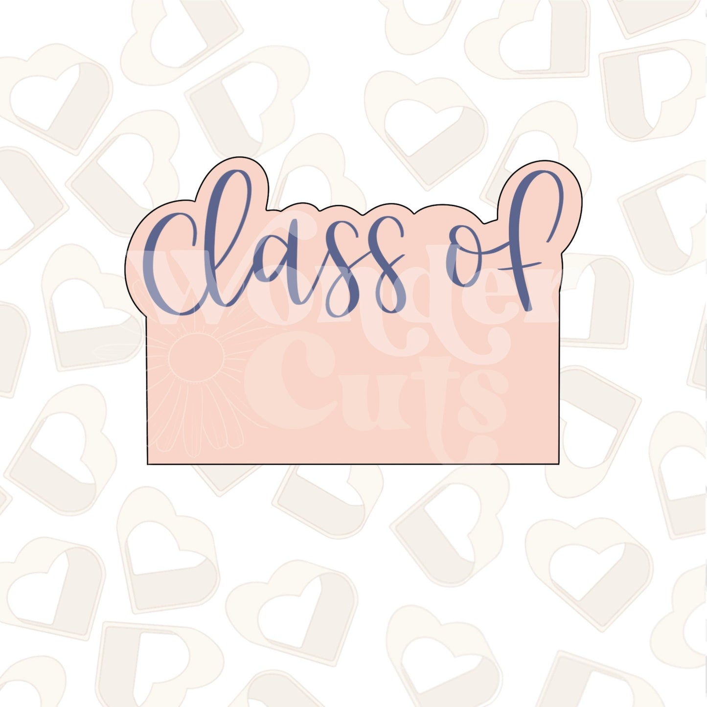 Class Of Plaque Cookie Cutter