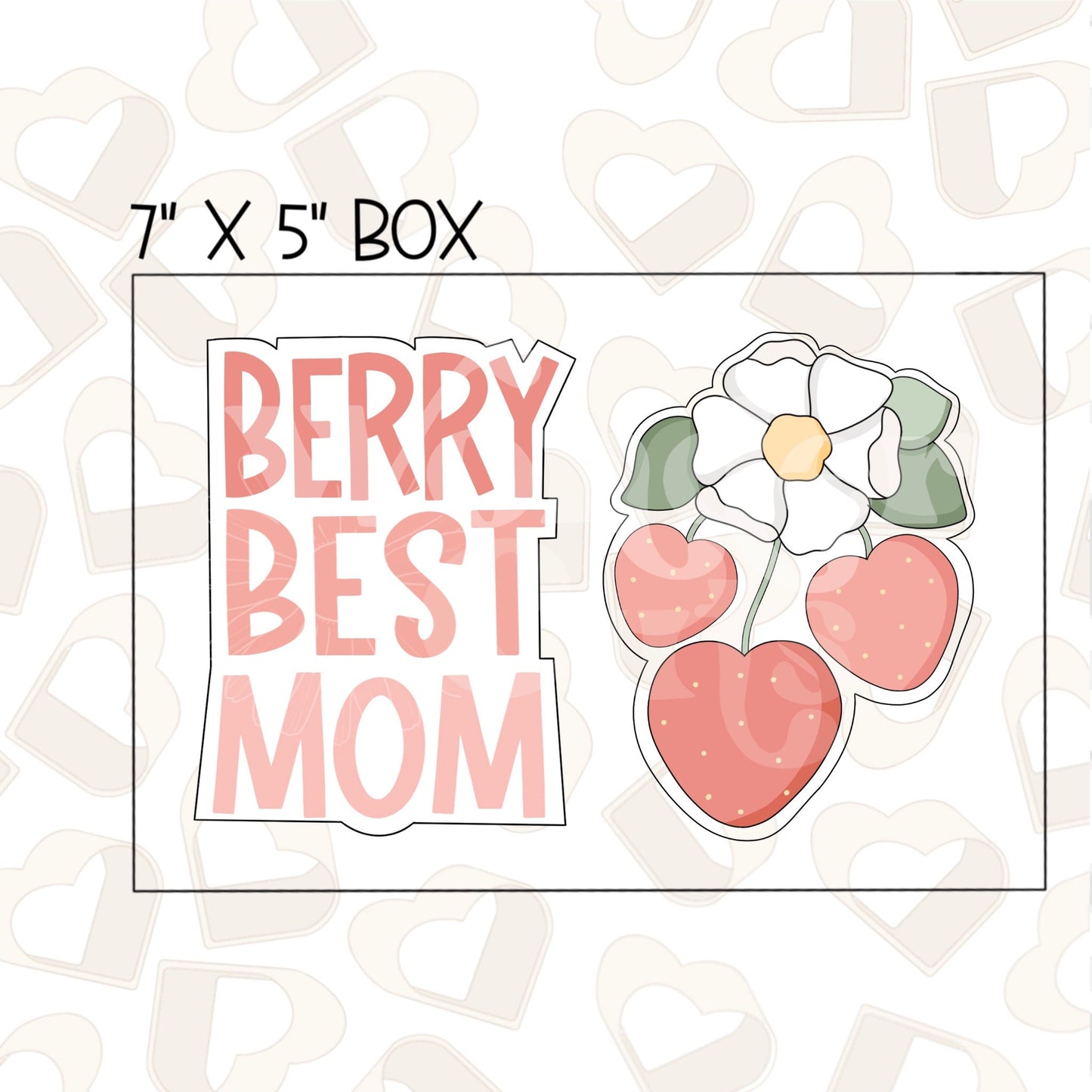 Berry Best Mom Set of 2 Cookie Cutter