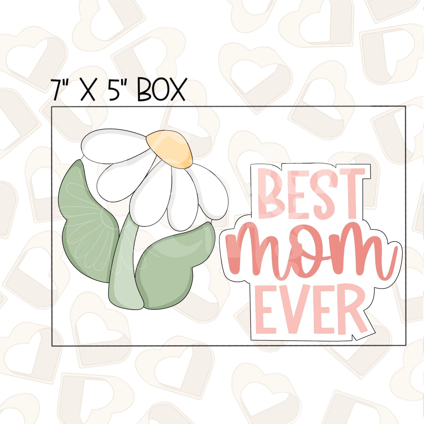 Best Mom Ever Set of 2 Cookie Cutter
