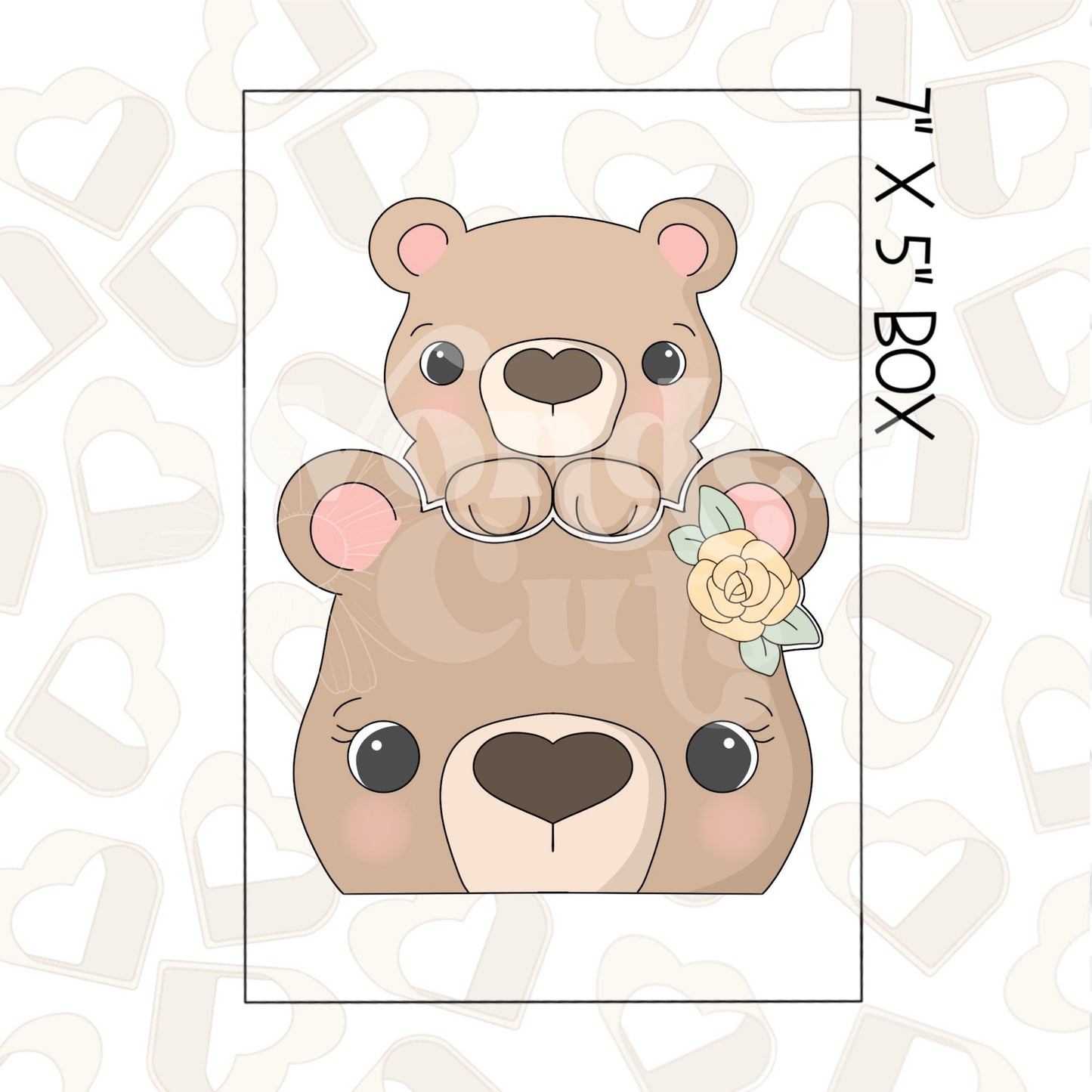 Momma Bear Stack Cookie Cutter