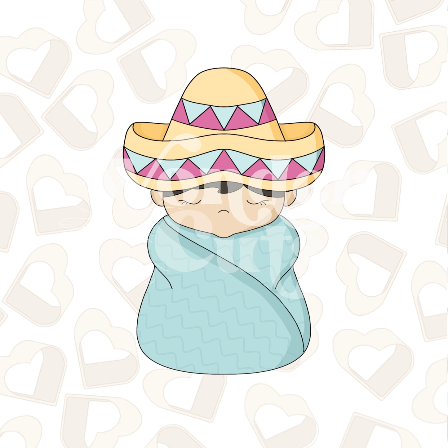 Boy Fiesta Baby 2 Cookie Cutter