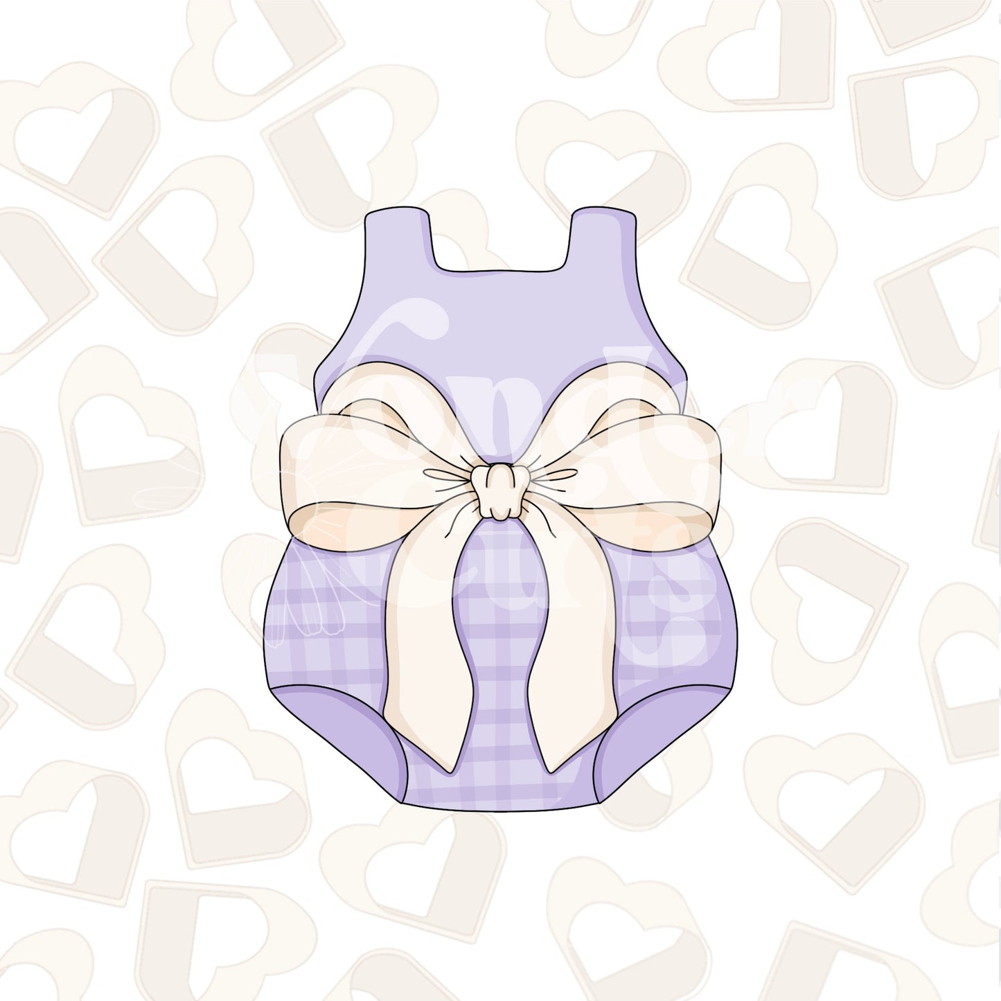 Coquette Onesie Cookie Cutter