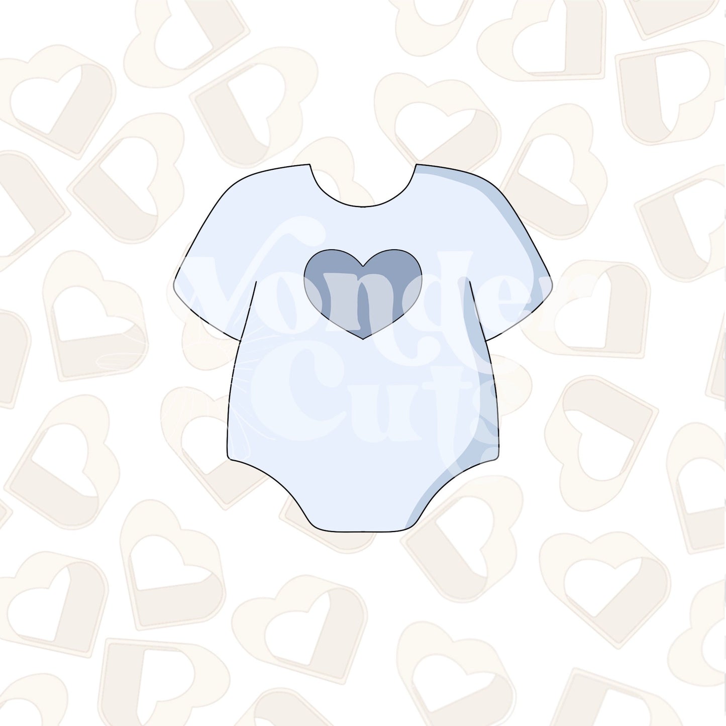 Basic Baby Onesie Cookie Cutter