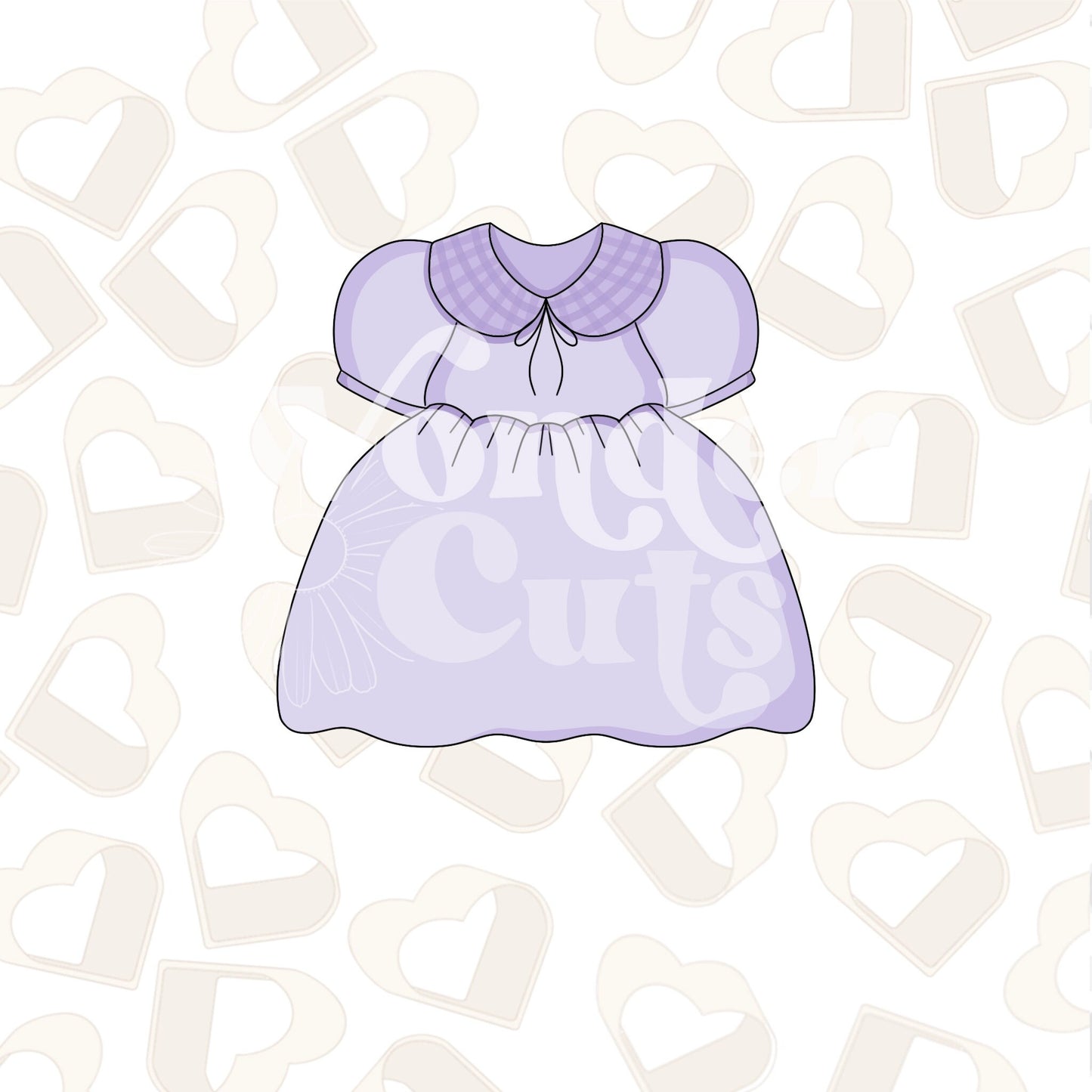 Puffy Sleeve Dress Cookie Cutter