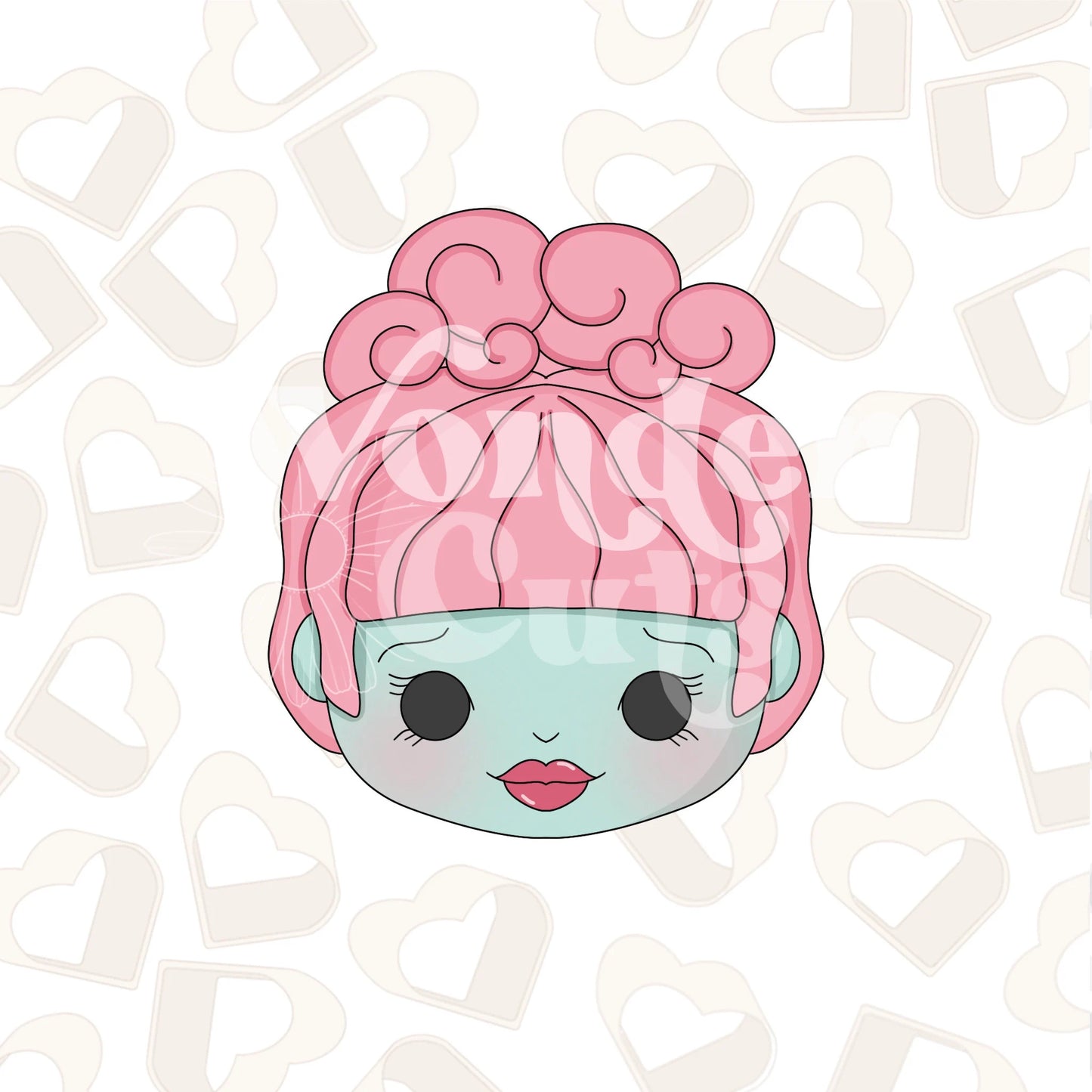 Dead Pageant Girl Cookie Cutter