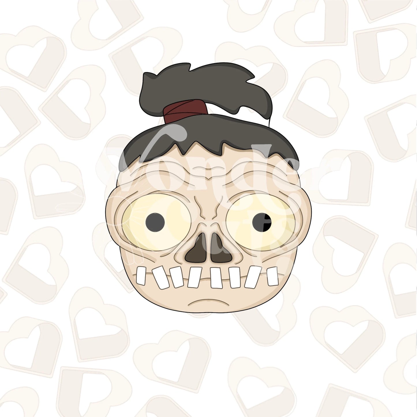Shrunken Head Cookie Cutter