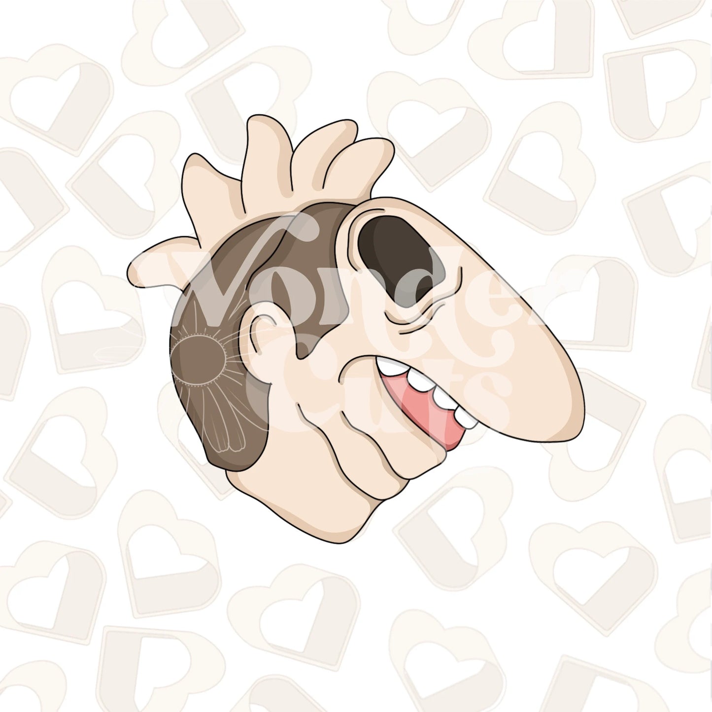 Scary Dead Guy Cookie Cutter