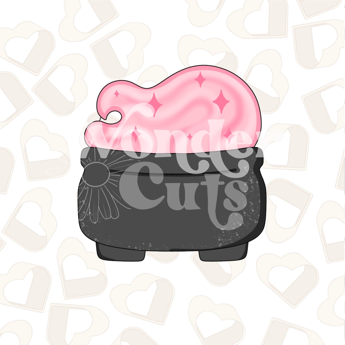 Chubby Cauldron Cookie Cutter