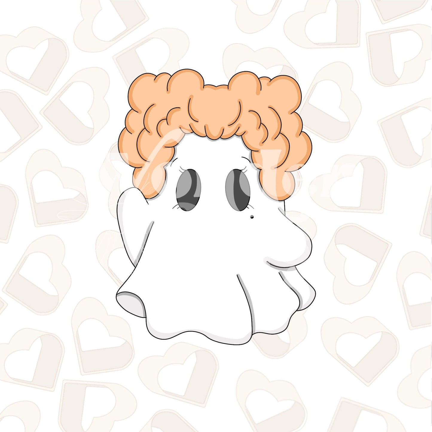 Witch Sister Ghost 1 Cookie Cutter