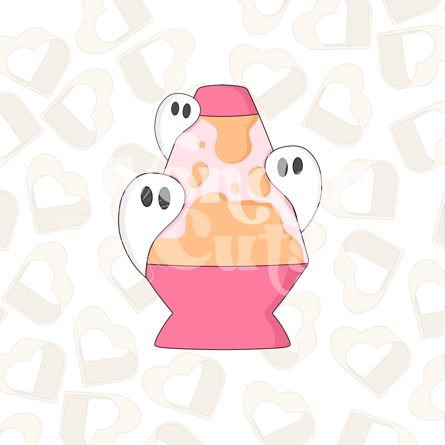 Ghostly Lava Lamp Cookie Cutter