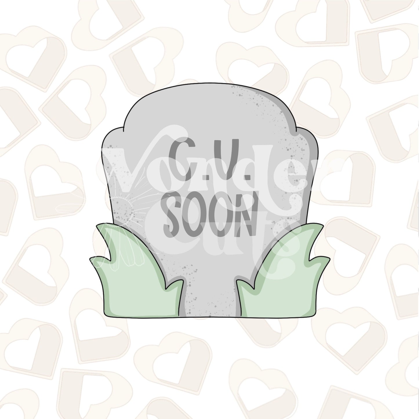 Chubby Tombstone Cookie Cutter