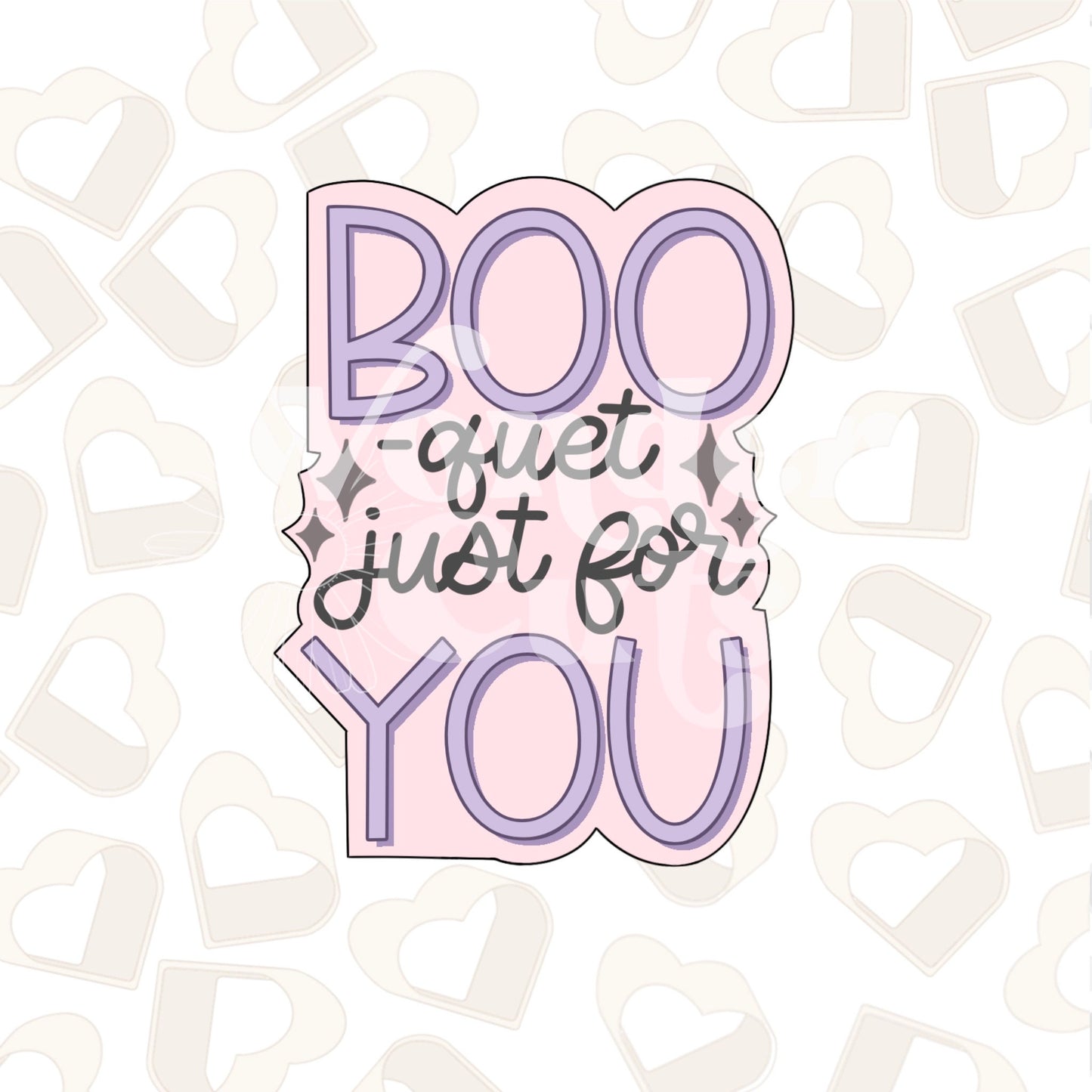BOO-quet Just For You Cookie Cutter