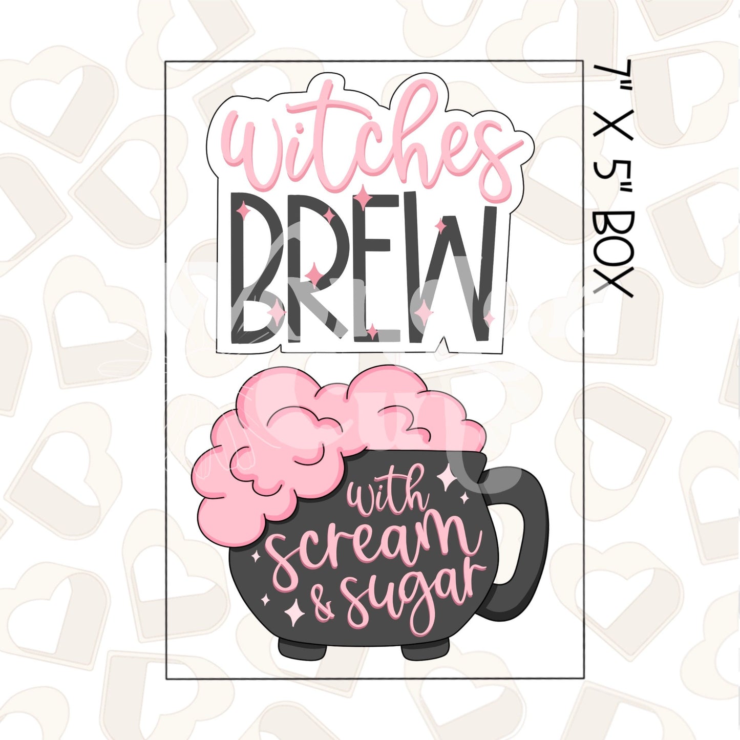 Witches Brew Set of 2 Cookie Cutter