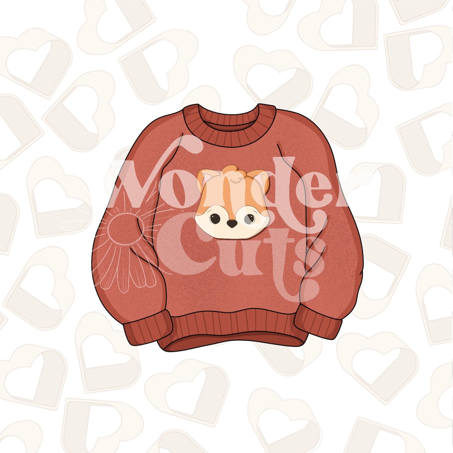 Cozy Sweater Cookie Cutter