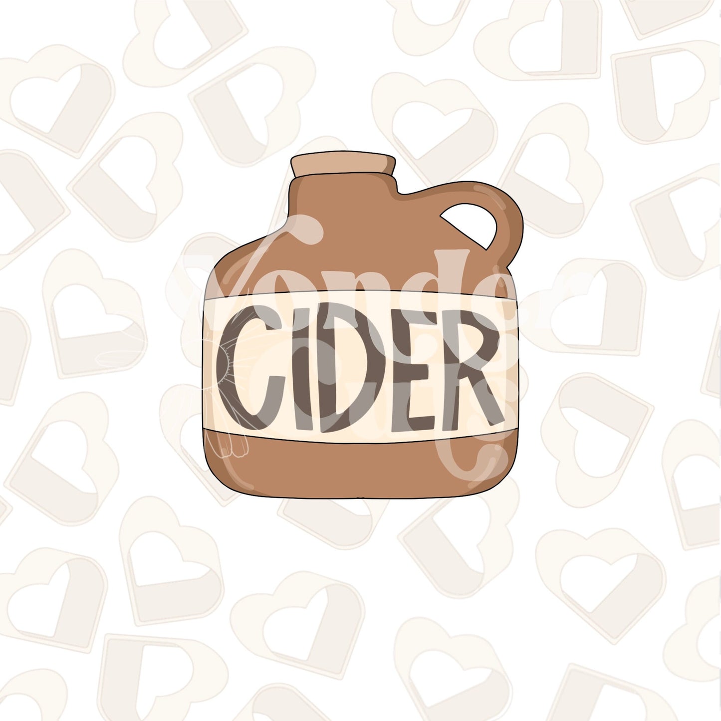 Cider Jug Cookie Cutter