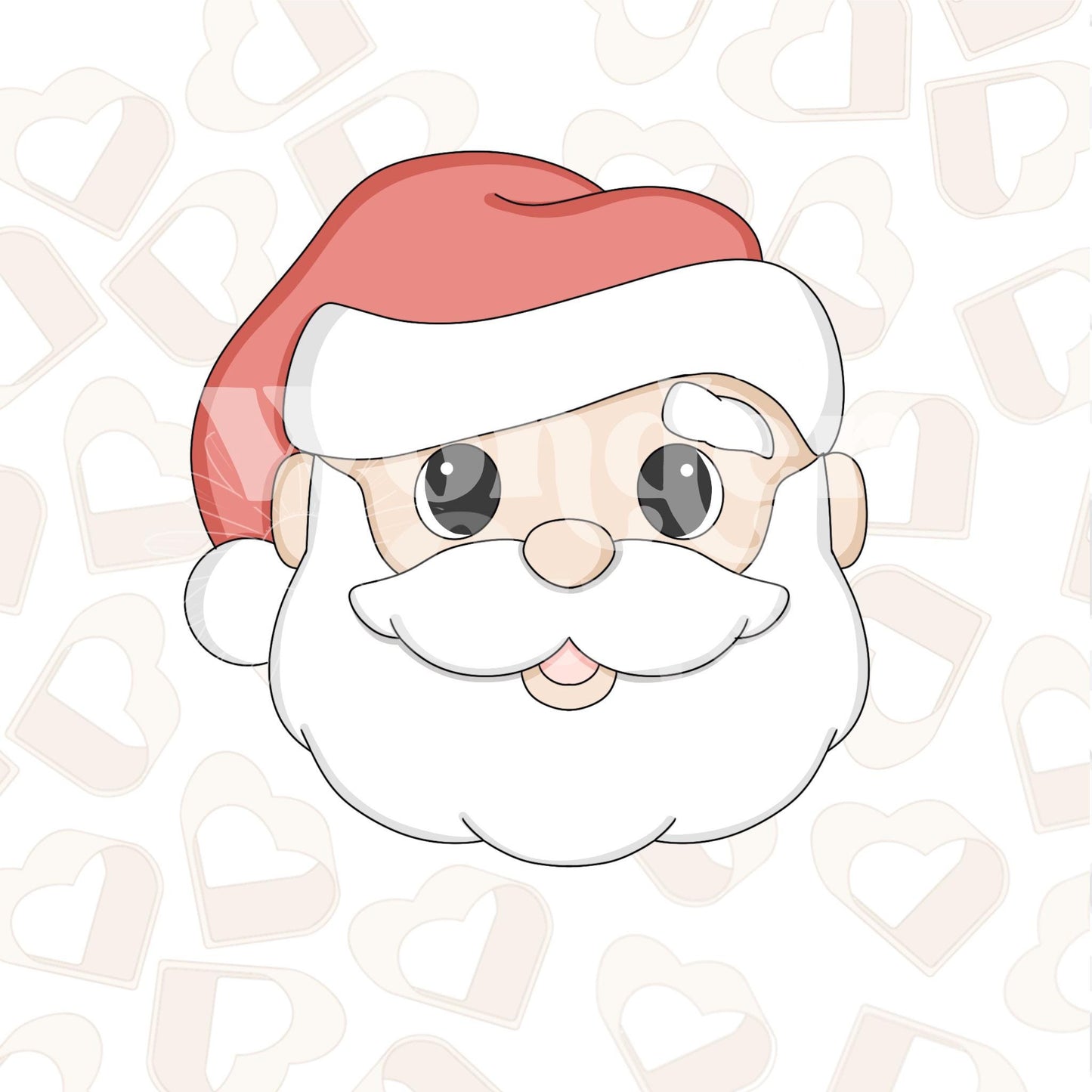 2024 Santa Cookie Cutter
