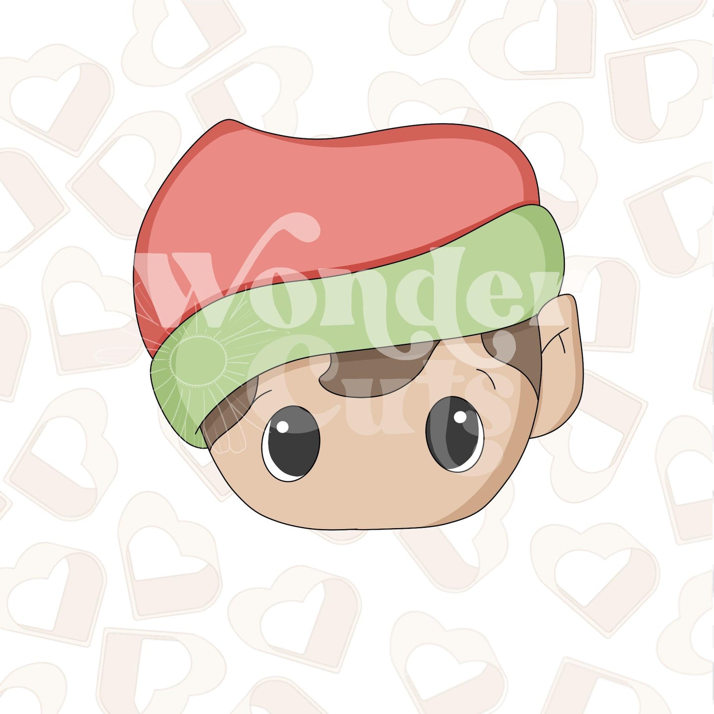 Joyful Boy Elf Cookie Cutter