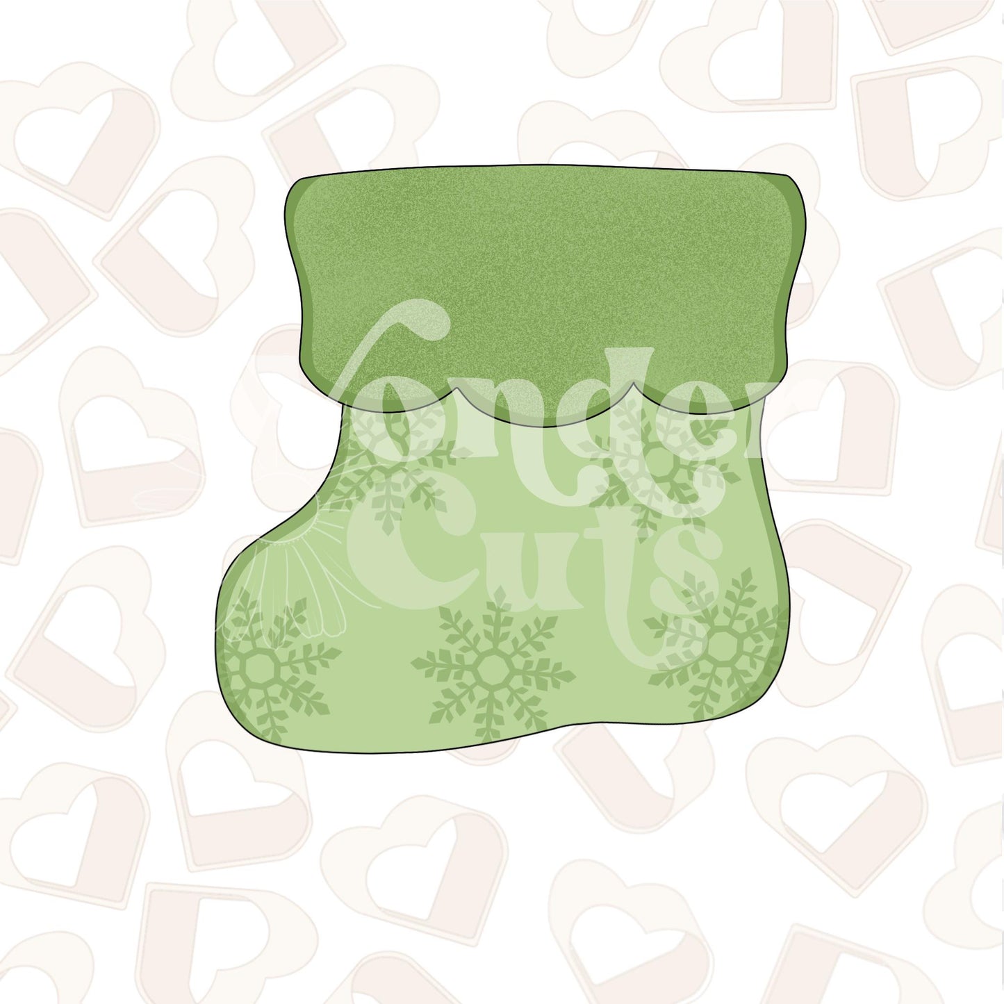 Chubby Stocking Cookie Cutter
