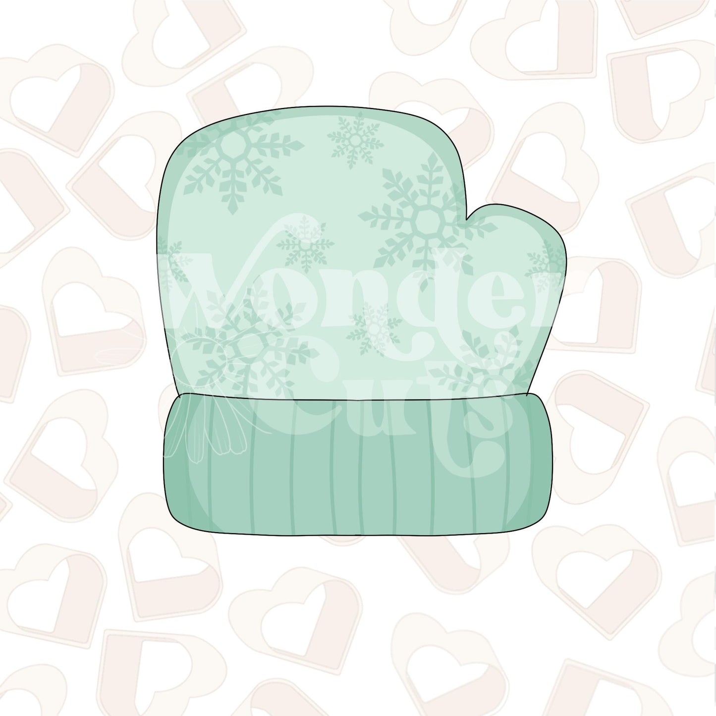 Winter Mitten Cookie Cutter