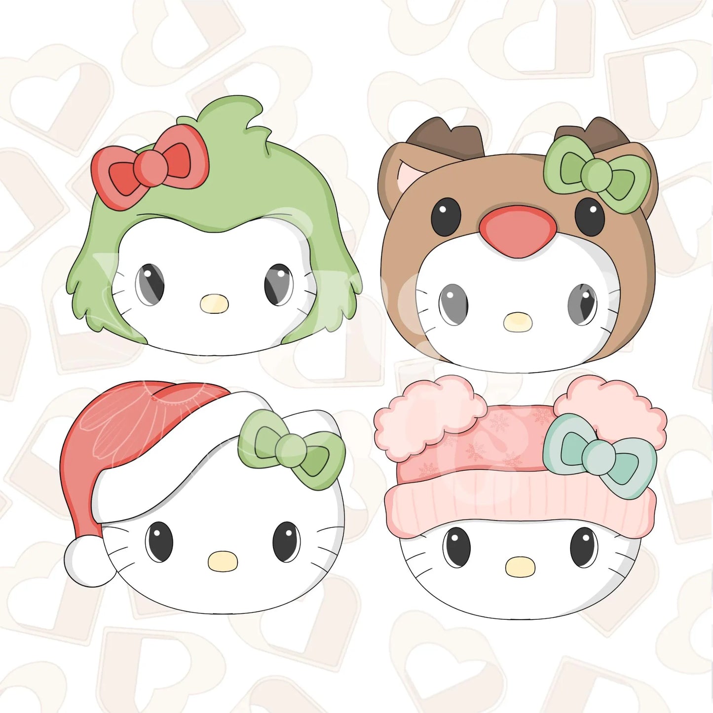 Christmas Time HK Set of 4 Cookie Cutter