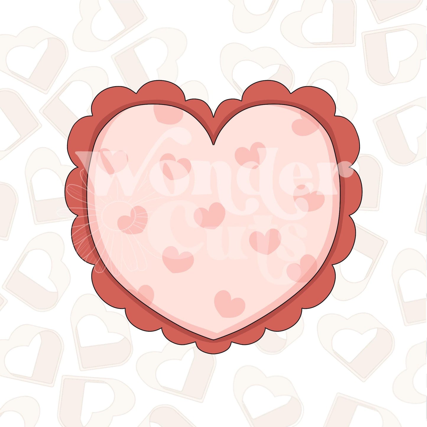 Scalloped Heart Cookie Cutter