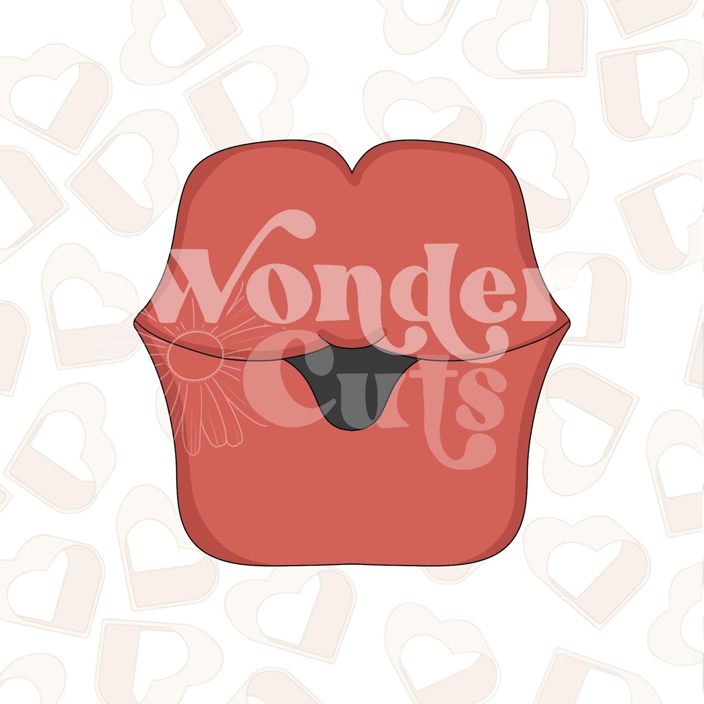 Chubby Lips Cookie Cutter