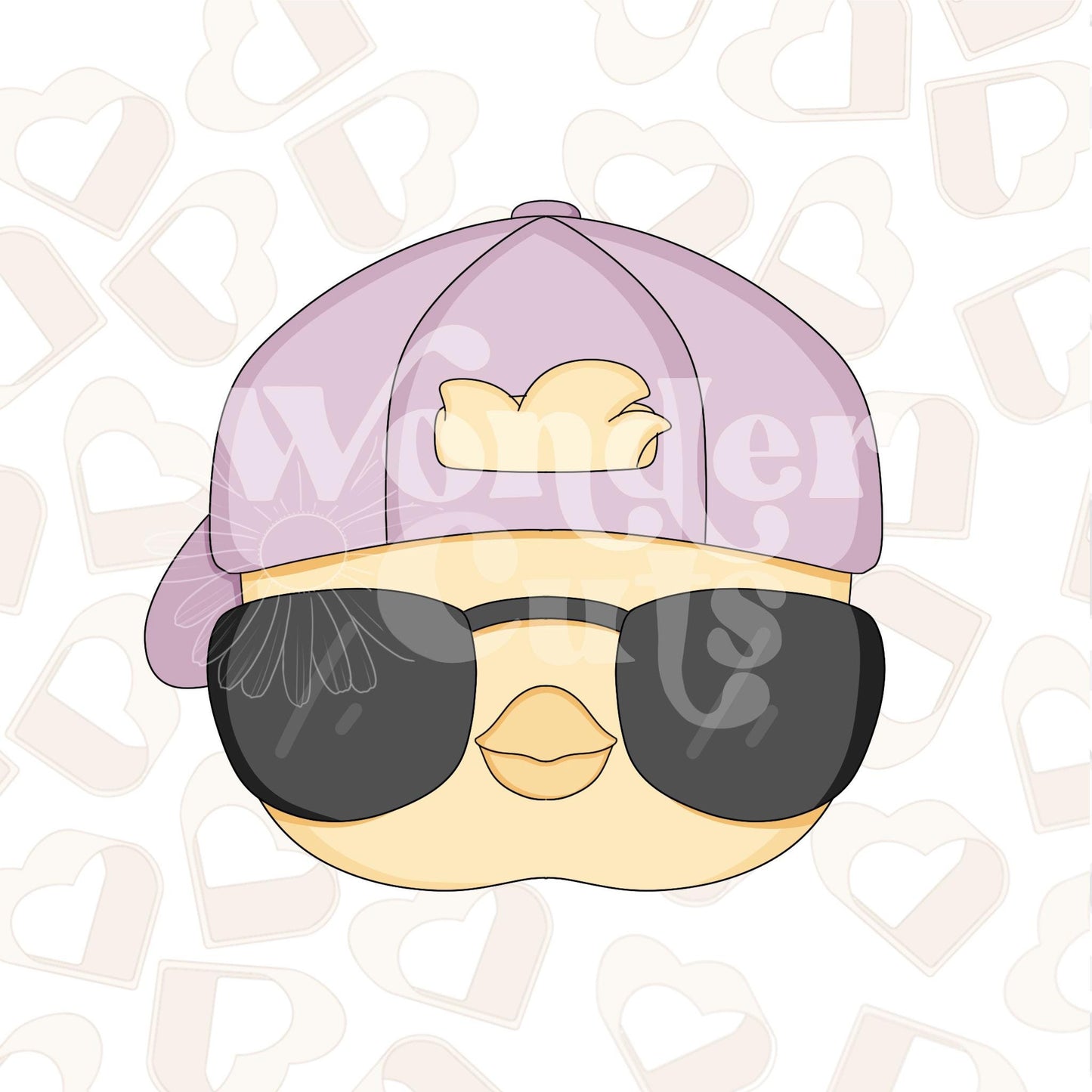 Cool Chick Cookie Cutter