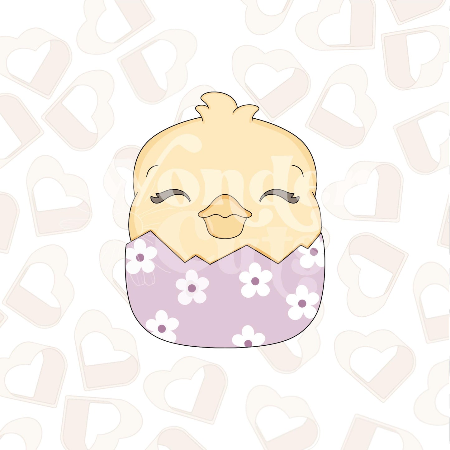 Chubby Chick in Egg Cookie Cutter