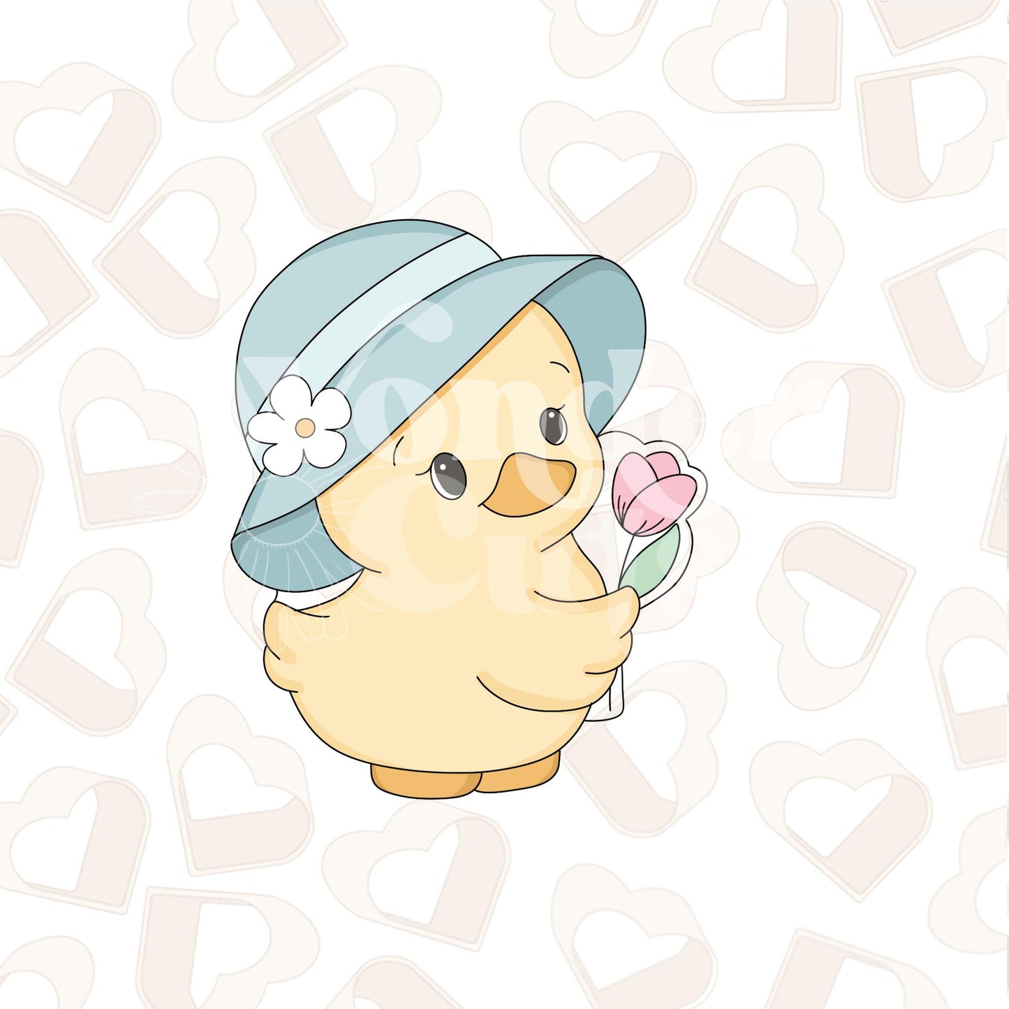 Spring Ducky Cookie Cutter
