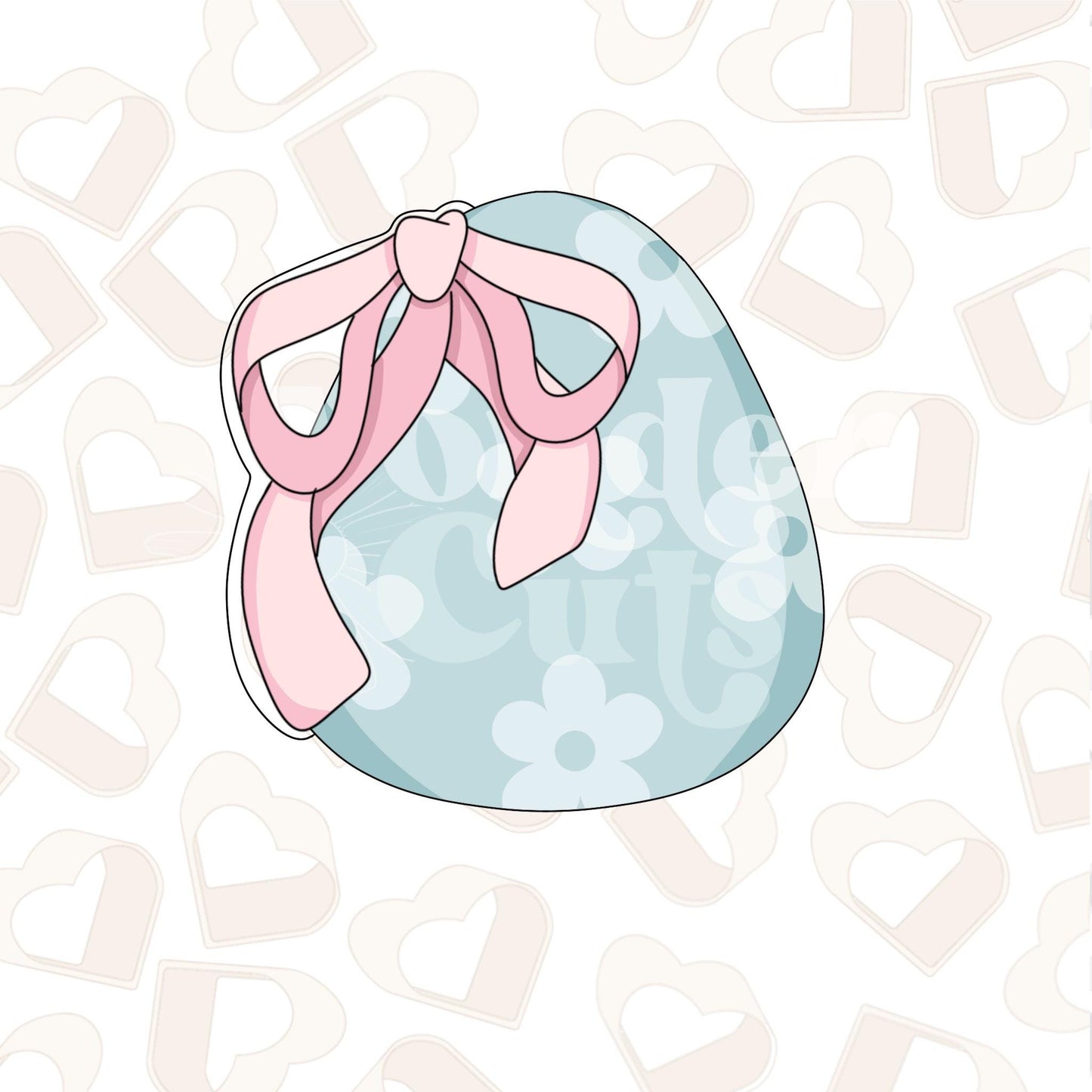 Coquette Egg Cookie Cutter