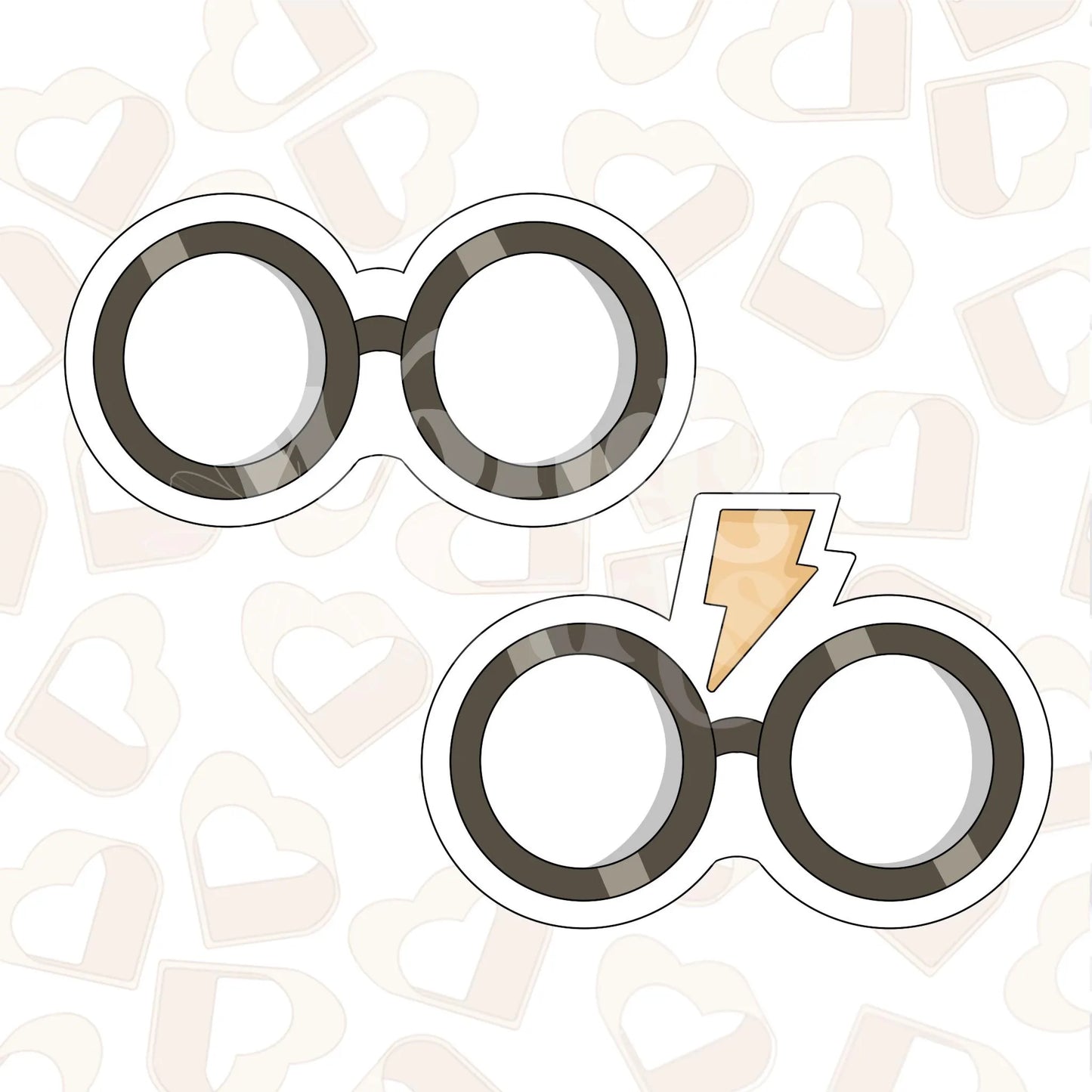 Wizard Glasses Cookie Cutter