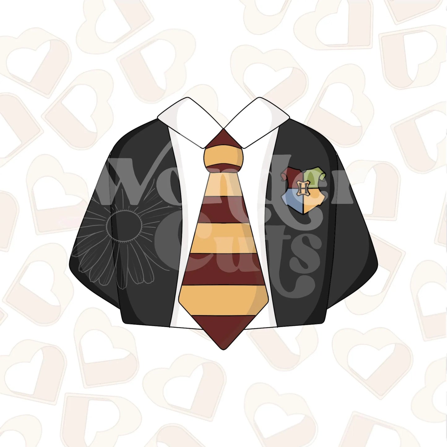 Wizard Robes Cookie Cutter