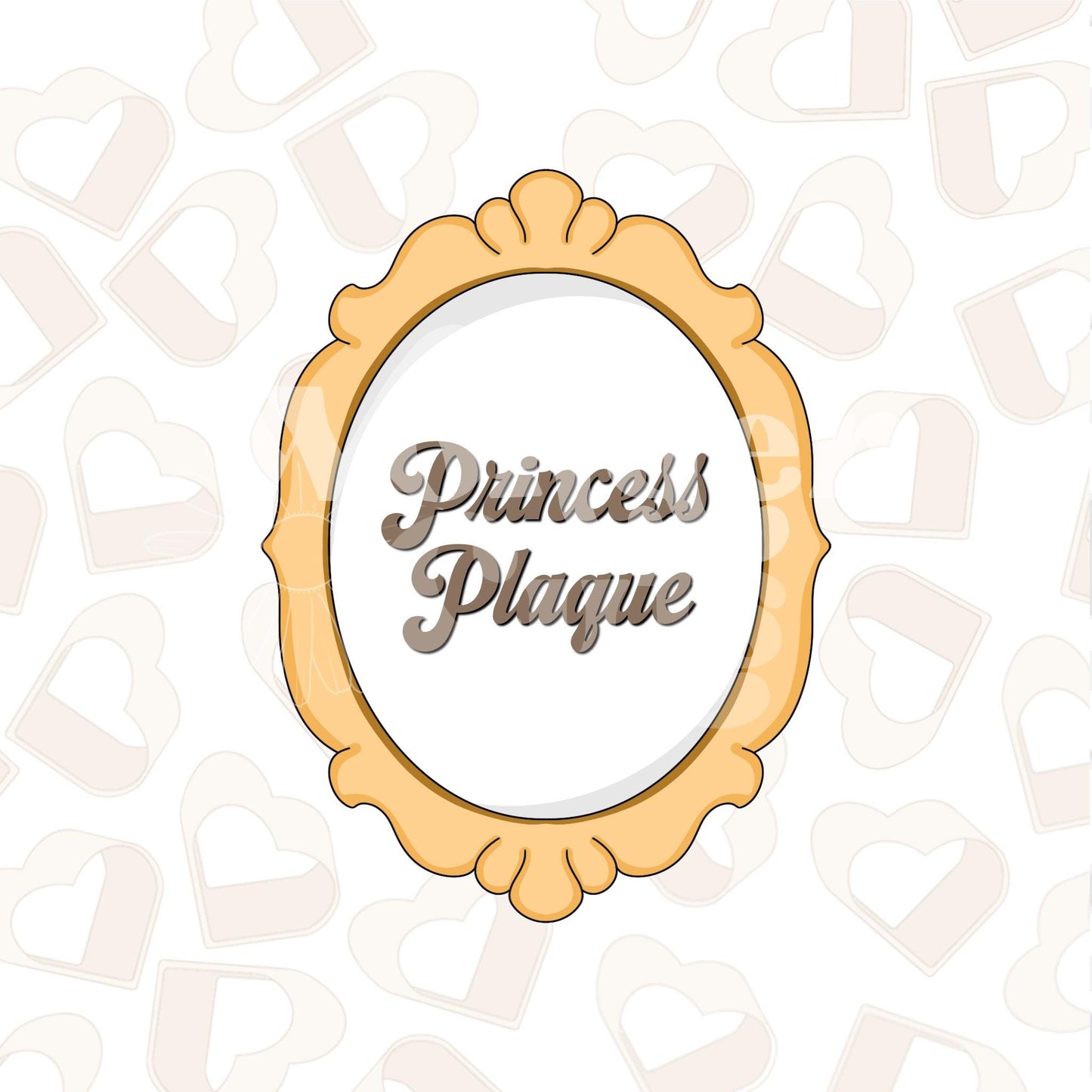 Princess Plaque Cookie Cutter