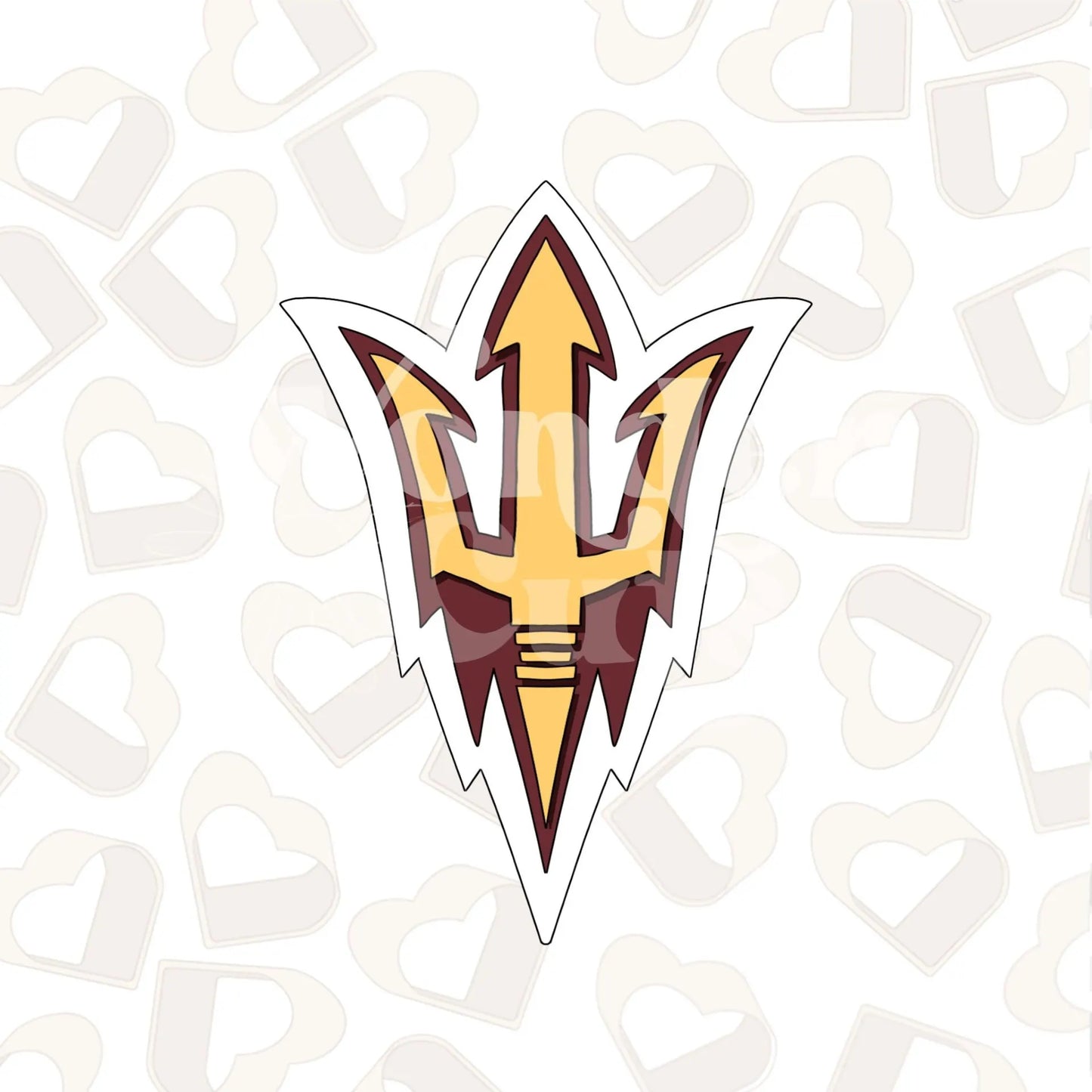 Arizona Pitchfork Cookie Cutter