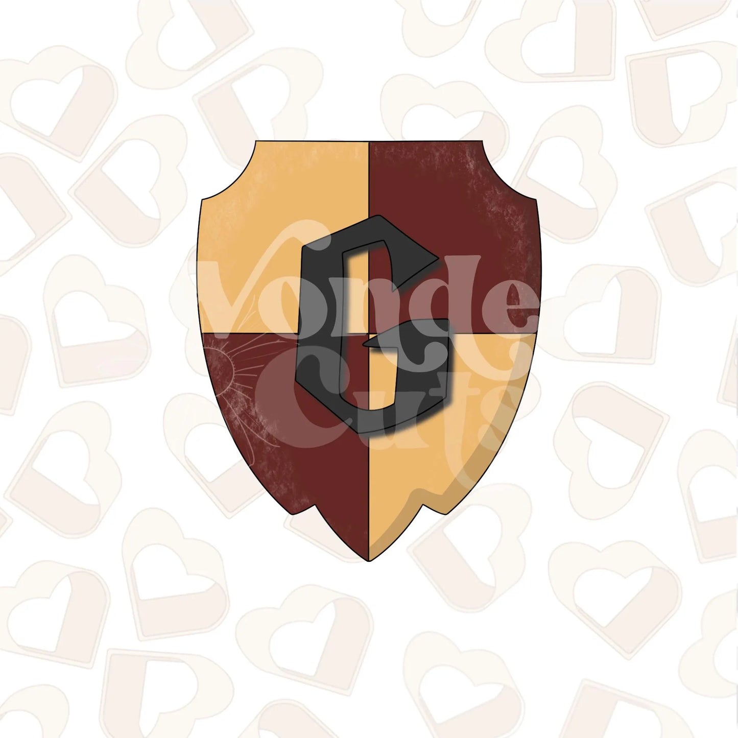 G House Shield Cookie Cutter