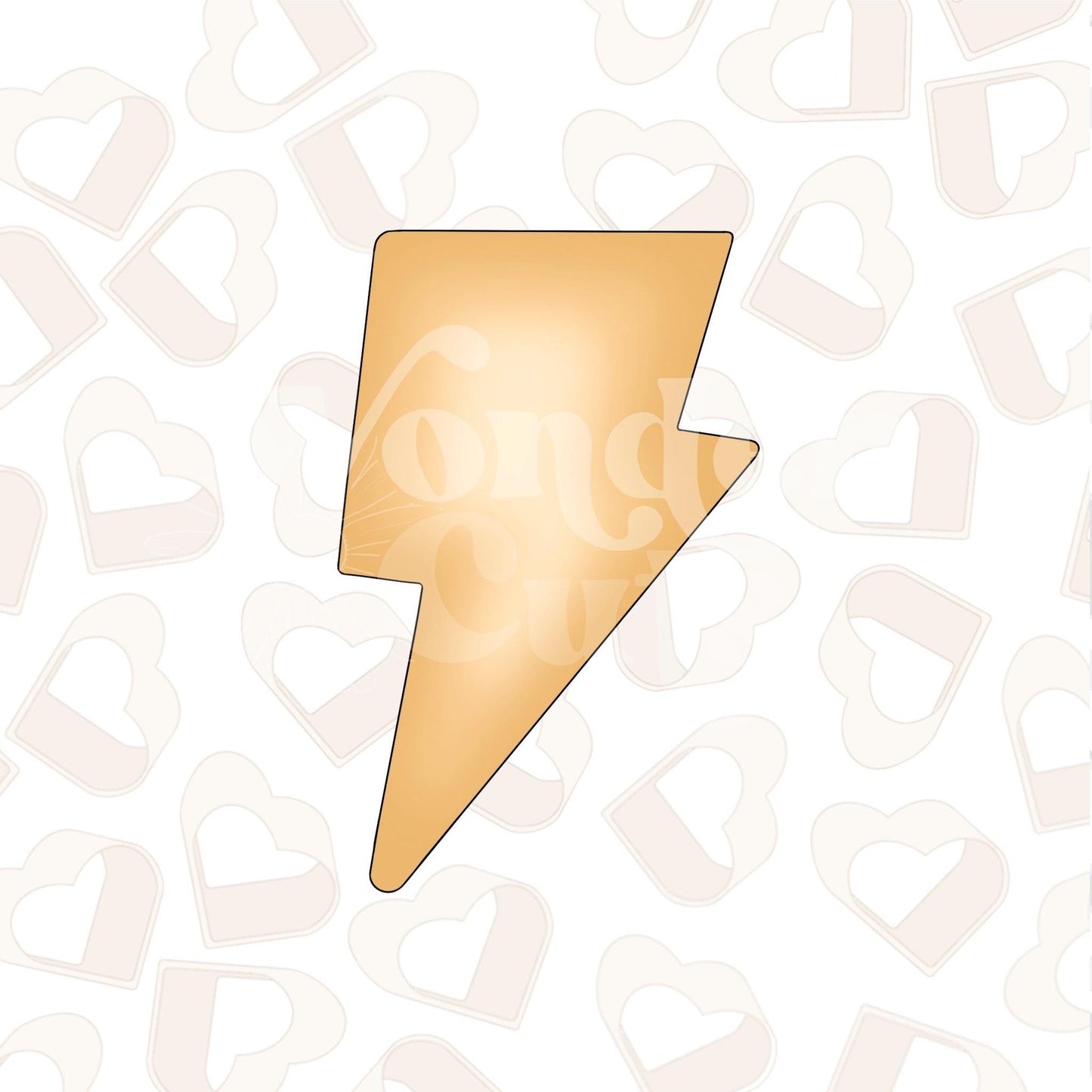 Lightning Bolt Cookie Cutter