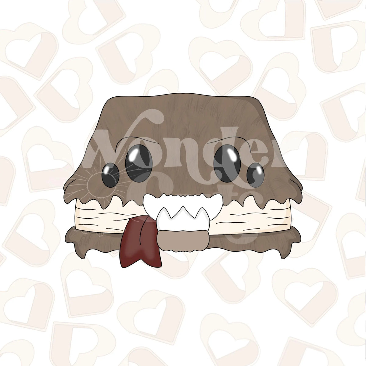 Creature Book Cookie Cutter